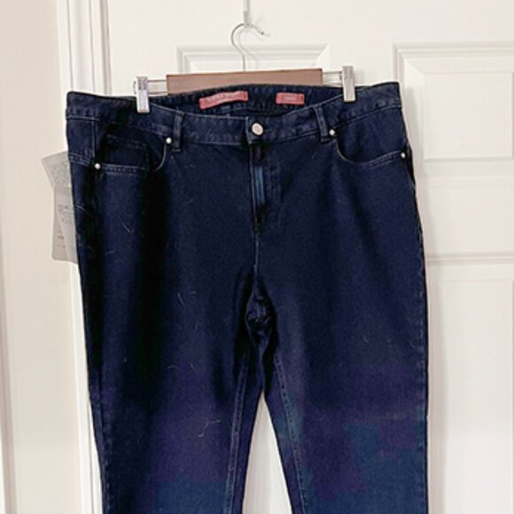 Marina Rinaldi Sport-Plus Size Women's Navy Jeans NWT - Picture 1 of 5